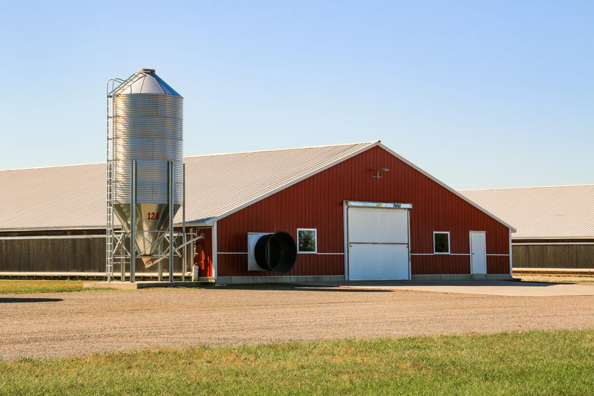 Smart Poultry & Livestock Alarm Systems - decorative background